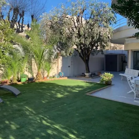 Duplex With Garden In Palm Croisette Apartment *